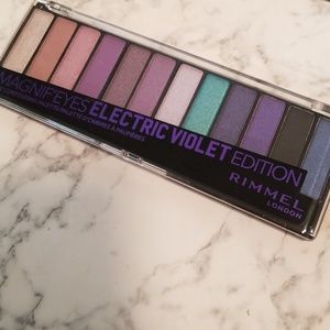 Rimmel London electric violet palette